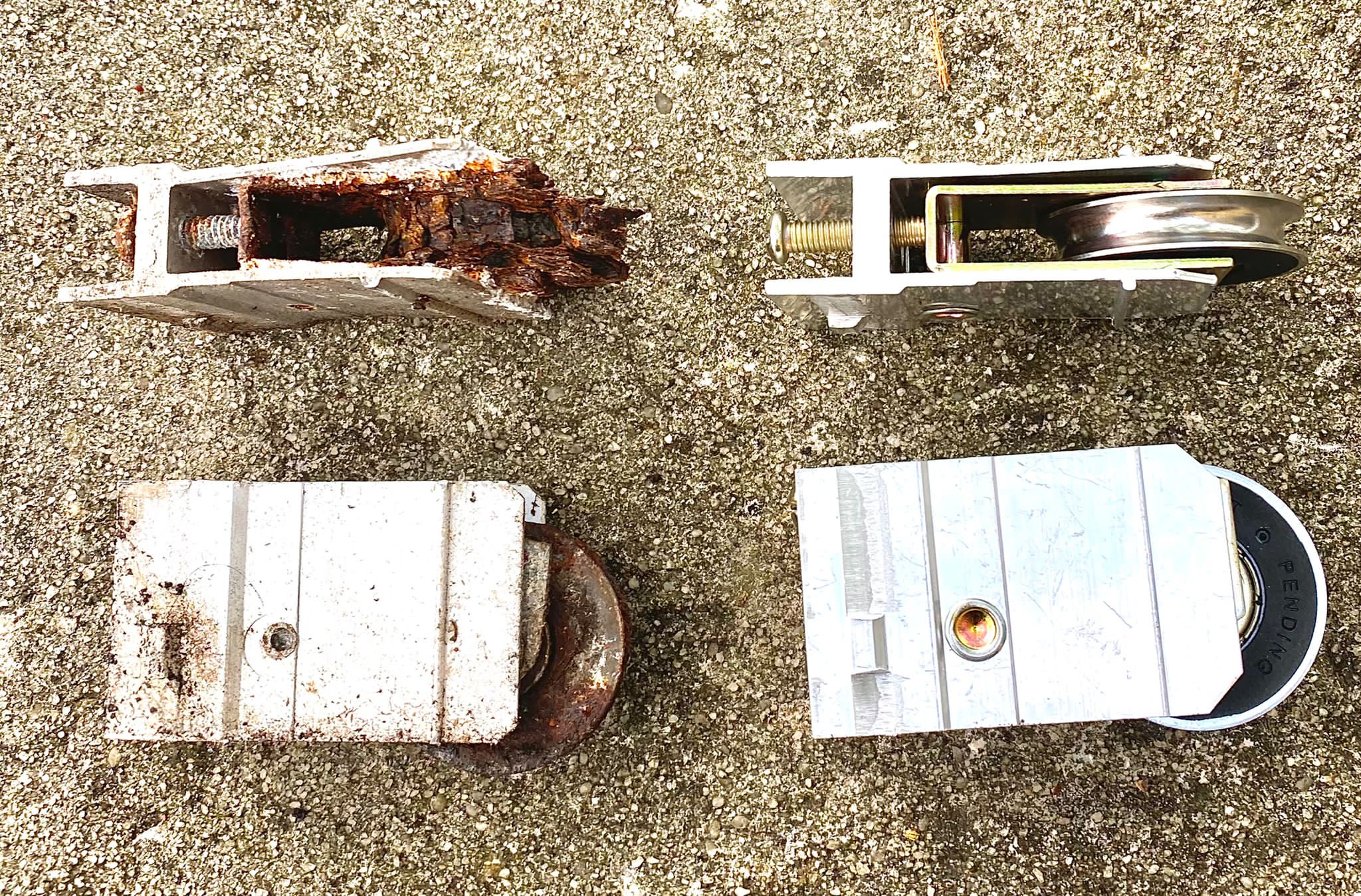 Professional sliding door roller repair in Broward County Florida